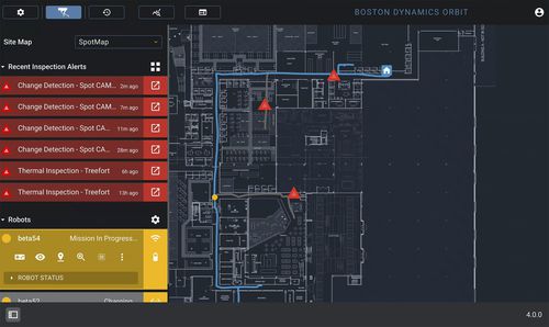 Software de gestão - Orbit - Boston Dynamics - de análise / de rastreamento / em tempo real