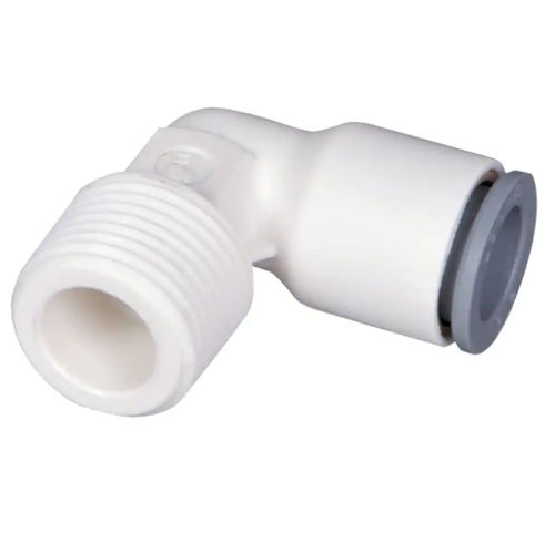 Conexão para águas residuais - LIQUIfit® - Parker Stratoflex - de roscar / cotovelo de 90° / BSPT
