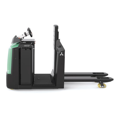 Selecionadora de pedidos de pequena altura - OPB12-25N2 series  - Mïtsubishi Forklift Trucks - elétrica / horizontal / tipo tesoura