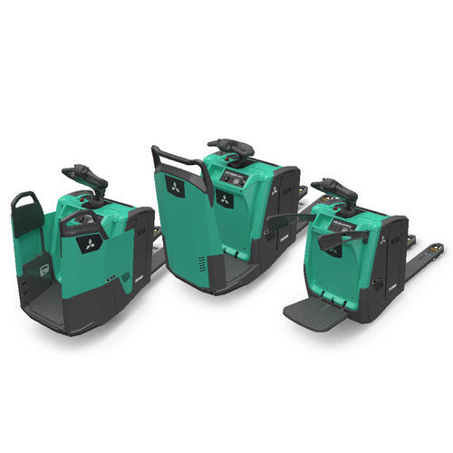 Transpaleteira elétrica - PBV/PBF20-25N3(R)(S) series - Mïtsubishi Forklift Trucks - para operador a bordo em pé / para operador a bordo em pé / 24 V