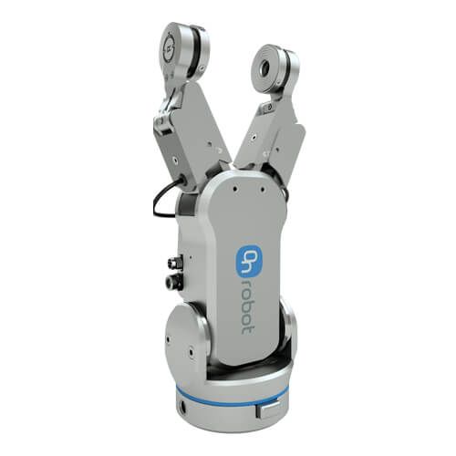 Garra de preensão elétrica - RG2-FT - OnRobot ApS - angular / de 2 dedos / para peças de trabalho