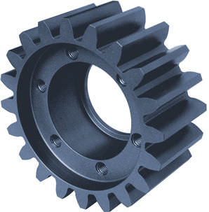Roda dentada de corrente - Ramsey Products - de dentes retos / flangeada