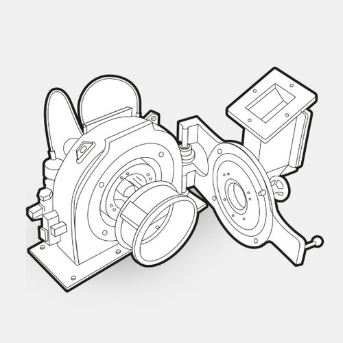 Moinho para produtos alimentares - UM series - Hamburg Dresdner Maschinenfabriken GmbH - para pó grosseiro / para calcário / em aço inoxidável