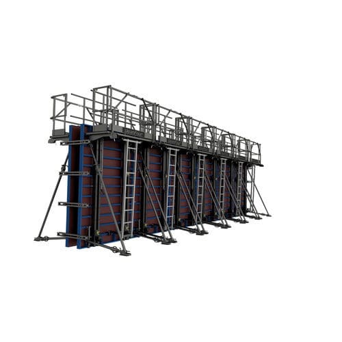 Fôrma modular - MODACIER - JEAN FOUR-EUROBRESS - para paredes / para pilares / em madeira