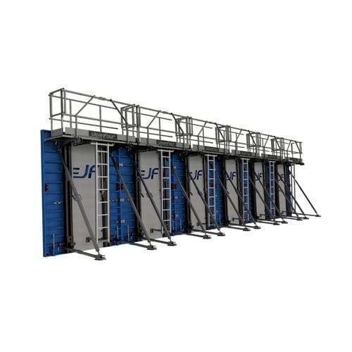 Fôrma modular - META STEEL - JEAN FOUR-EUROBRESS - para paredes / em aço