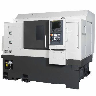 Torno CNC - M0 series - Tsugami - de 3 eixos / 12 ferramentas / de alta produtividade