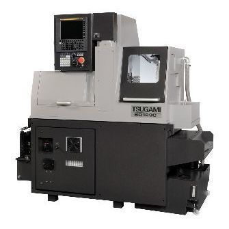 Torno tipo suíço CNC - B0123C - Tsugami - compacto