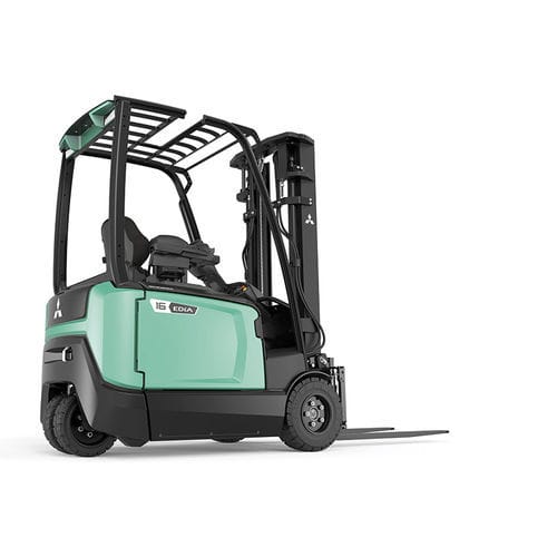 Empilhadeira contrabalançada - EDiA EM FB14-20(C)N2T - Mitsubishi Forklift Trucks - elétrica / para operador sentado a bordo / compacta