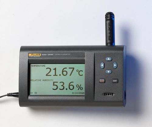 Termo-higrômetro digital - 1620A - Fluke Calibration - para instalação na parede / de temperatura / de umidade relativa