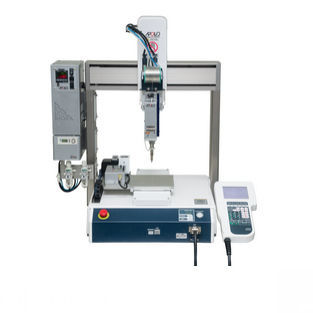 Robô tipo pórtico - J-CAT CMS - Apollo Seiko Europe BV - de 4 eixos / de brasagem / de bancada