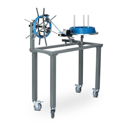 Enrolador/desenrolador manual - MESSROL 450 - Kabelmat Wickeltechnik GmbH - de cabos / para bobinas / de rolos