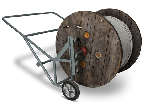 Desenrolador manual - TROMCAR 1250 - Kabelmat Wickeltechnik GmbH - de cabos / para carretel / móvel