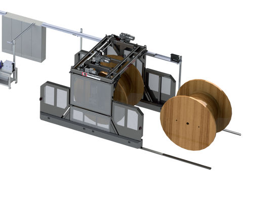 Sistema de rebobinagem para serviços pesados - PORTROL 2600 AUF - Kabelmat Wickeltechnik GmbH - móvel / motorizado