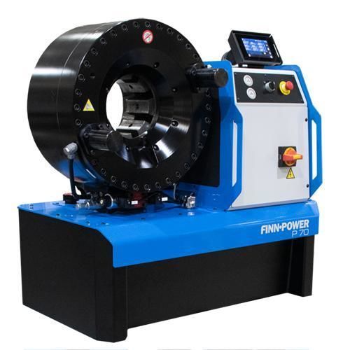Prensa de mangueiras - P70SCC - Lillbacka Finn-Power - para mangueiras hidráulicas / automática / hidráulica