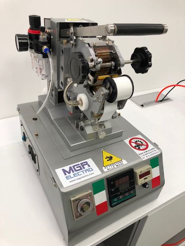 Máquina de marcação a quente - EASY PRINT - MGR Electro Srl - manual / para cabos / automática