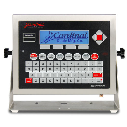 Indicador digital de peso - 225 Navigator - Cardinal Scale - de bancada / à prova de água / robusto