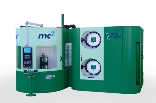 Máquina transfer rotativa - MC2 320   - Riello Macchine Transfer - CNC / 4 posições / multifuso