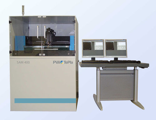 Microscópio para análises - SAM 400 - PVA TePla Analytical Systems GmbH - para pesquisa / de alta velocidade / acústico de varredura