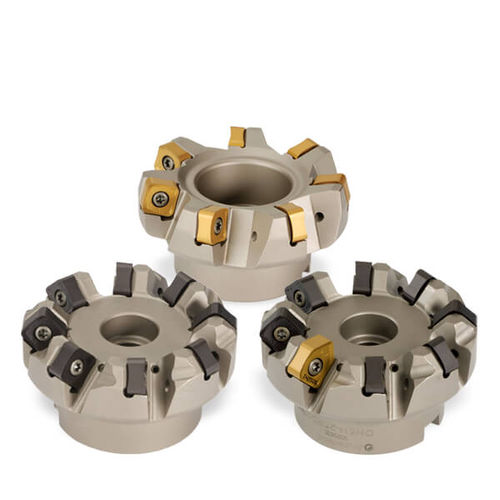 Fresa de dois tamanhos - Iso-Plus DL series - Ingersoll Cutting Tools - de insertos positivos / de faceamento / de desbaste