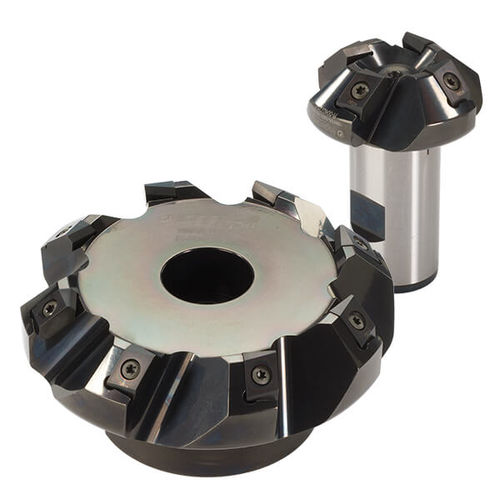 Fresa de insertos amovíveis - Black-Max™ 19N1A series - Ingersoll Cutting Tools - de faceamento / para aço / para ferro fundido