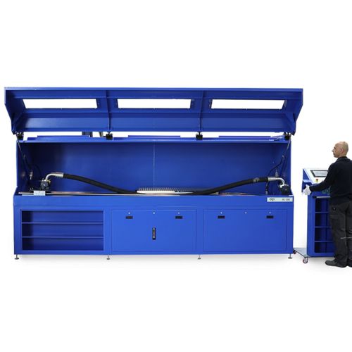 Banco de ensaio de pressão pulsada - BC1200ES/F - OP Srl - de pressão / para mangueiras / horizontal