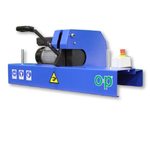 Máquina de corte com faca rotativa - TF4/E - OP Srl - para metais / de mangueiras / para aplicações industriais