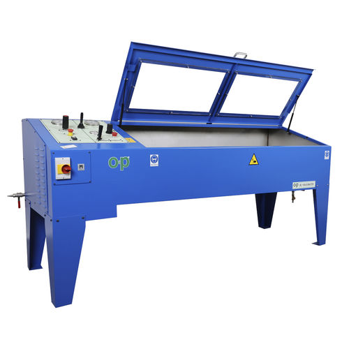 Banco de ensaio de pressão - BC1500E/WATER - OP Srl - semiautomático / para mangueiras / pneumático