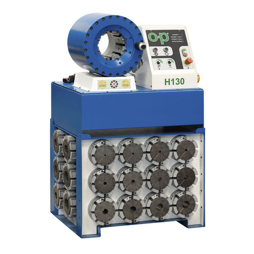 Prensa de mangueiras - TUBOMATIC H130 EL - OP Srl - para mangueiras hidráulicas / automática / eletromecânica