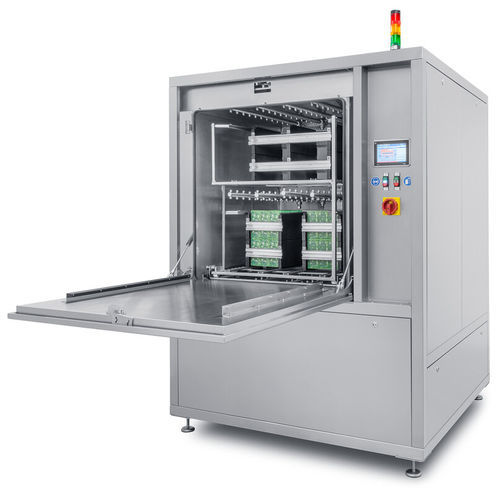 Máquina de limpeza por aspersão - CL950 - SYSTRONIC Produktionstechnologie GmbH & Co. KG - de água / de ar comprimido / automática