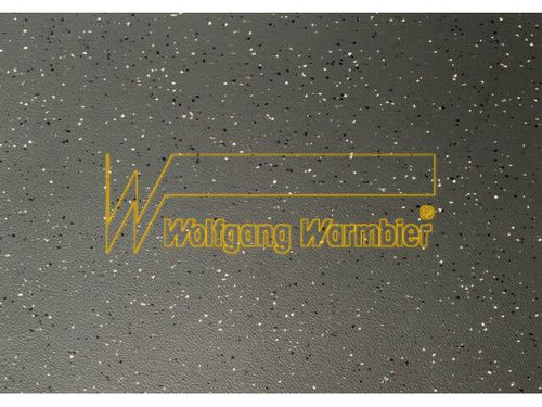 Revestimento de piso em borracha resistente à abrasão - ECOSTAT®-MEGA - Wolfgang Warmbier GmbH & Co. KG Systeme gegen Elektrostatik