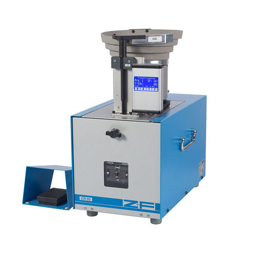 Prensa para terminais de cabos - Z+F CR 03 - Zoller + Fröhlich - semiautomática / pneumática