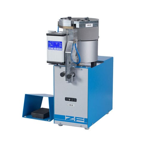 Prensa para terminais de cabos - Z+F Crimper-LS - Zoller + Fröhlich - para terminais elétricos tubulares / semiautomática / pneumática