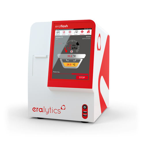 Testador de ponto de fulgor - ERAFLASH - eralytics GmbH - para a indústria petrolífera / de laboratório / de bancada