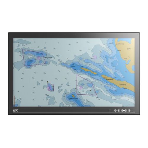 Monitor LCD - DuraMON 32" G-Line - ISIC A/S - com tela sensível ao toque capacitiva PCAP / com tela sensível ao toque multitouch / marítimo