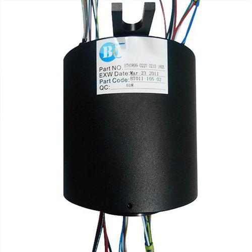 Anel coletor Gigabit Ethernet - BTH3899 - ByTune Electronics - PROFIBUS / hidráulico / com centro furado