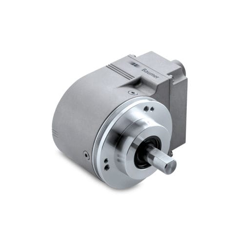 Encoder rotativo absoluto - EAL580-SC - Baumer Group - óptico / de eixo maciço / multivolta