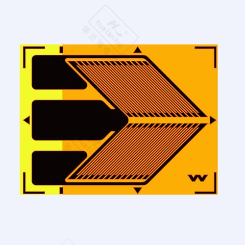 Extensômetro resistivo - HA-D series - Guangdong South China Sea Electronic Measuring Tec - com grade dupla / para análise de limitações / medição de força