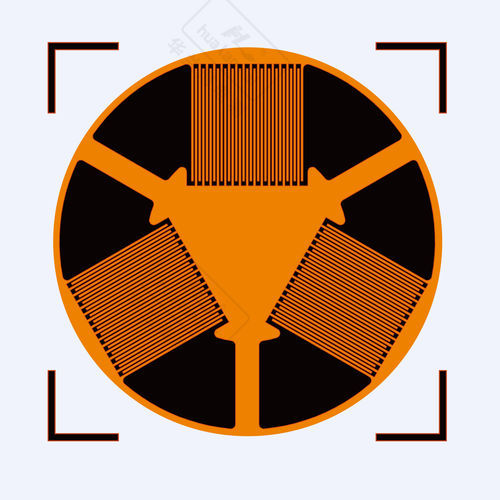 Extensômetro resistivo - CD series - Guangdong South China Sea Electronic Measuring Tec - circular / com múltiplas grades de medição / para análise de limitações