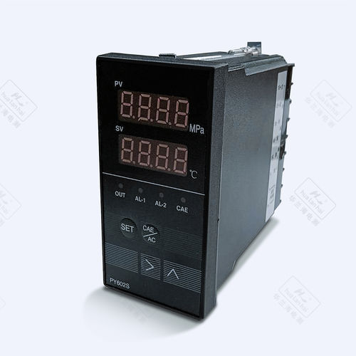 Indicador-controlador de pressão - PY602S - Guangdong South China Sea Electronic Measuring Tec - de temperatura / com display LED / para montagem em painel
