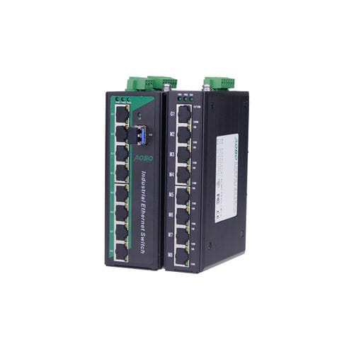 Switch de rede não gerenciável - AOBO G3009 series - HANGZHOU AOBO TELECOM.,LTD. - 8 portas / Gigabit Ethernet / de fibra óptica