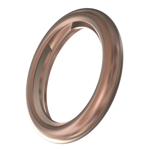 Vedação para encaixes com rosca direita - Omniseal Solutions - metálica / metálica / circular