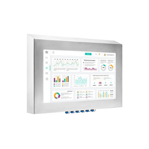 Monitor com tela sensível ao toque resistiva com 5 fios - IRTMWP215SBNDA - IronTech Solutions, SL - com retroiluminação LED / para ambiente externo / 21,5"
