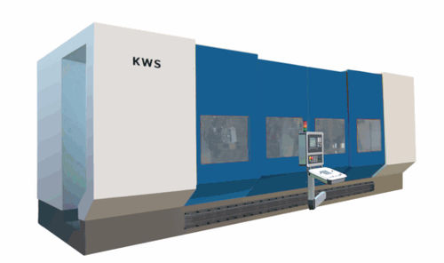 Retífica para roscas de extrusão - KWS - IMM Maschinenbau GmbH - plana / para virabrequins / CNC