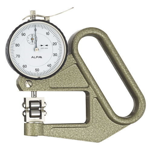 Medidor de espessura portátil - BB3800150 - Alpa Metrology - com mostrador analógico