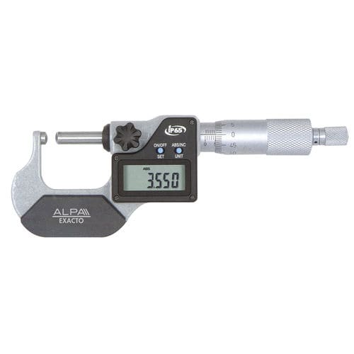 Micrômetro externo - BA070 - Alpa Metrology - digital / à prova de água