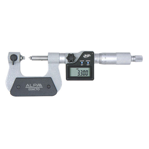 Micrômetro para rosca - BA080 series - Alpa Metrology - externo / digital / à prova de água