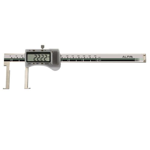 Paquímetro digital - AA089 - Alpa Metrology - em aço inoxidável / para medições internas
