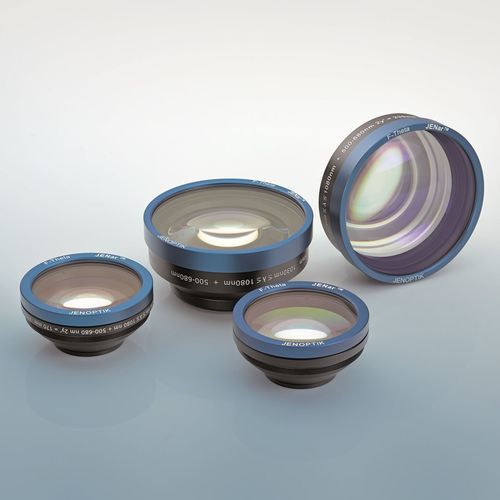 Objetiva de microscópio UV - JENar® series - JENOPTIK AG - com distância focal fixa / para aplicações metalúrgicas / para inspeção de alta precisão