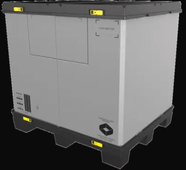 Caixa-palete em material plástico - Boxerpac®  - IPL Schoeller - de armazenamento / para transporte de cargas pesadas / dobrável
