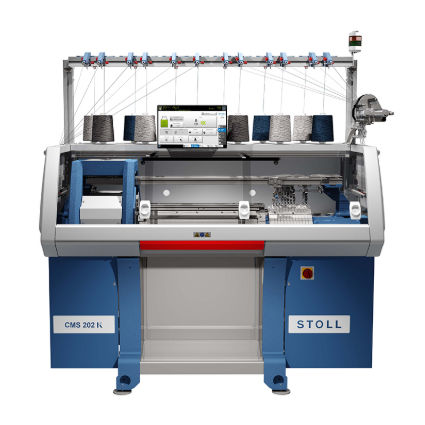 Máquina de tricô plana - CMS 202 KI B - STOLL - assistida por computador / industrial
